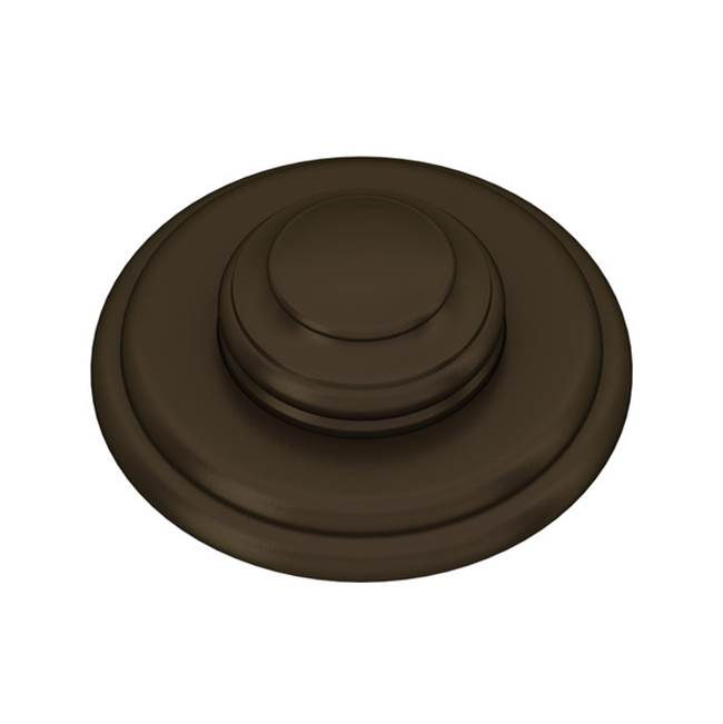 ROHL AS525TCB Waste Disposal Air Switch Button In Tuscan Brass