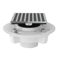 ROHL SDPVC2/3-3143APC PVC 2" X 3" Drain Kit With 3143 Matrix Decorative Cover In Polished Chrome