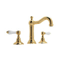 ROHL A1409LPIB-2 Acqui Widespread Lavatory Faucet In Italian Brass