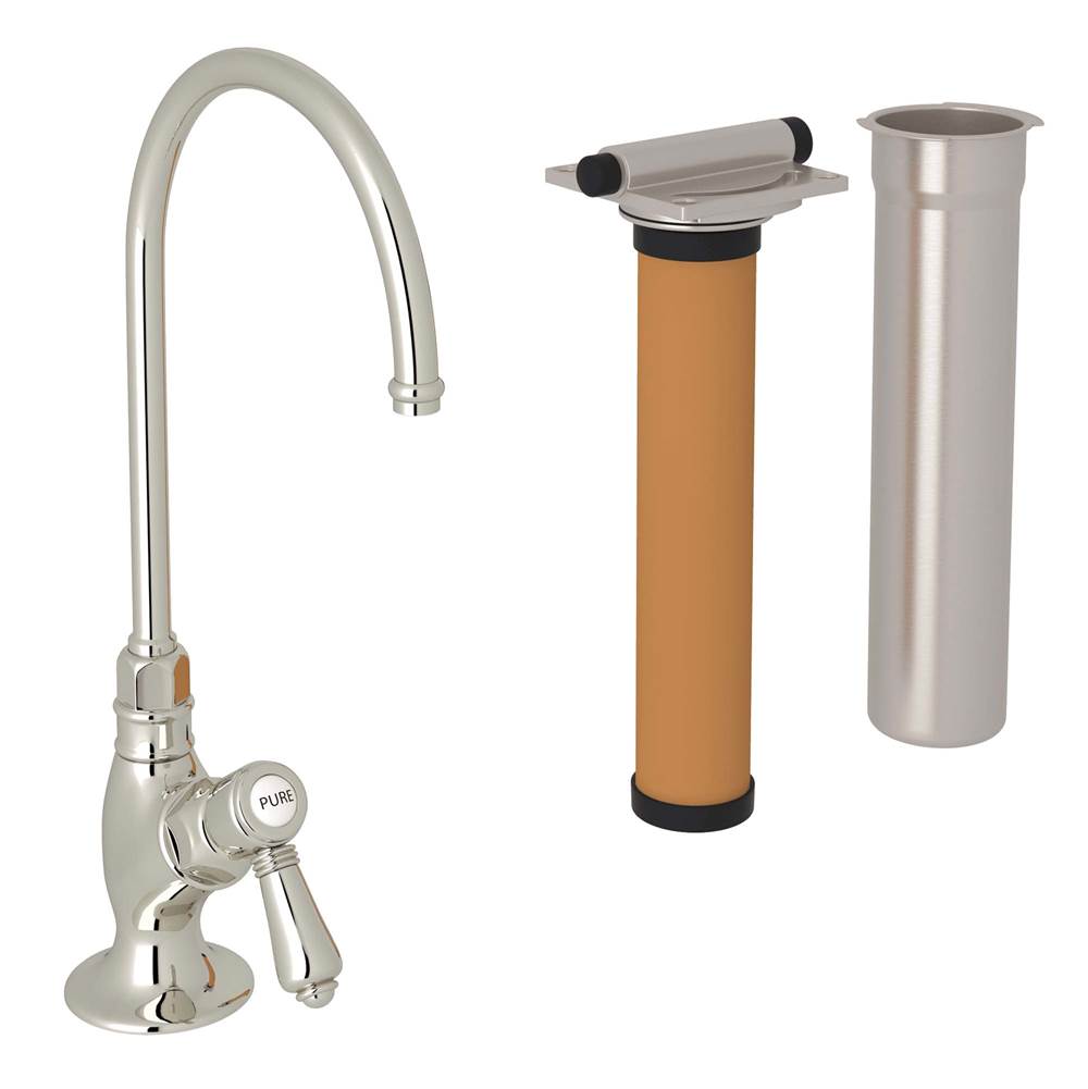 ROHL AKIT1635LMPN-2 San Julio Filter Kitchen Faucet Kit In Polished Nickel