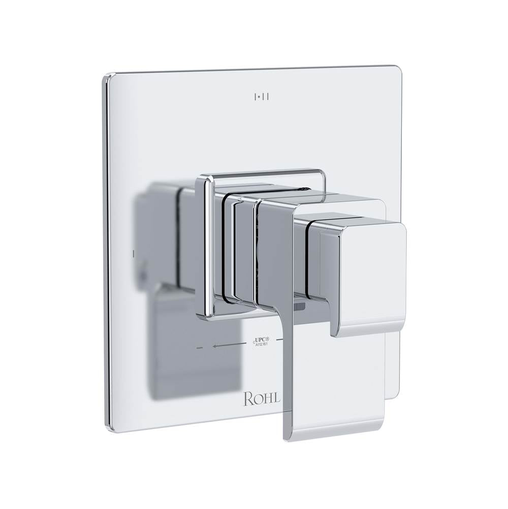 ROHL TMN23W1LMAPC 1/2" Therm & Pressure Balance Trim with 3 Functions (Shared) In Polished Chrome