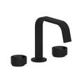 ROHL EC09D3IWMB Eclissi Widespread Lavatory Faucet With U-Spout In Matte Black