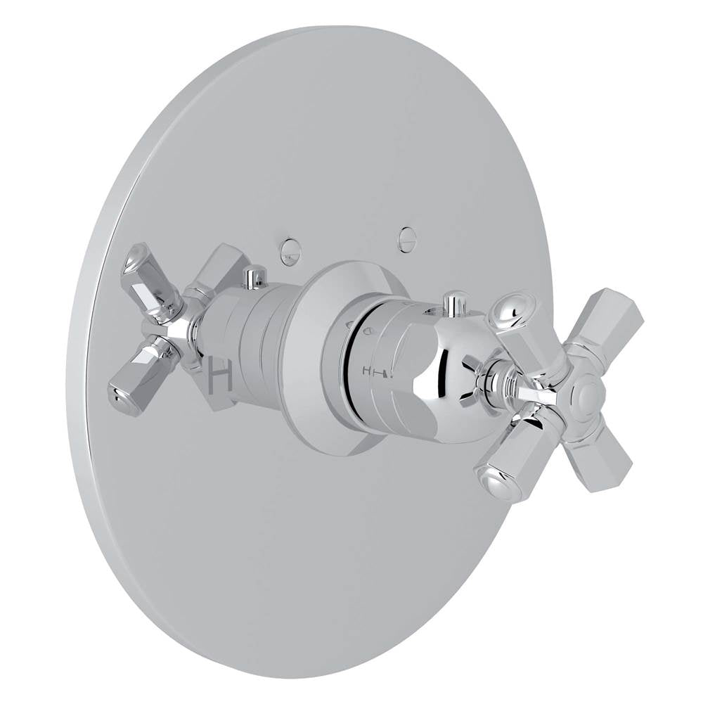 ROHL A4923XMAPC San Giovanni 3/4" Thermostatic Trim Without Volume Control In Polished Chrome