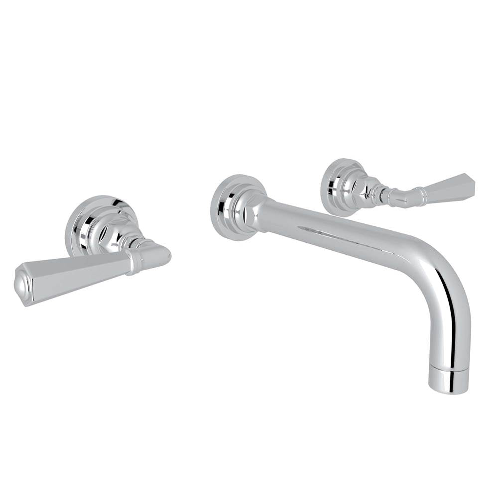 ROHL A2307LMAPCTO-2 San Giovanni Wall Mount Lavatory Faucet In Polished Chrome