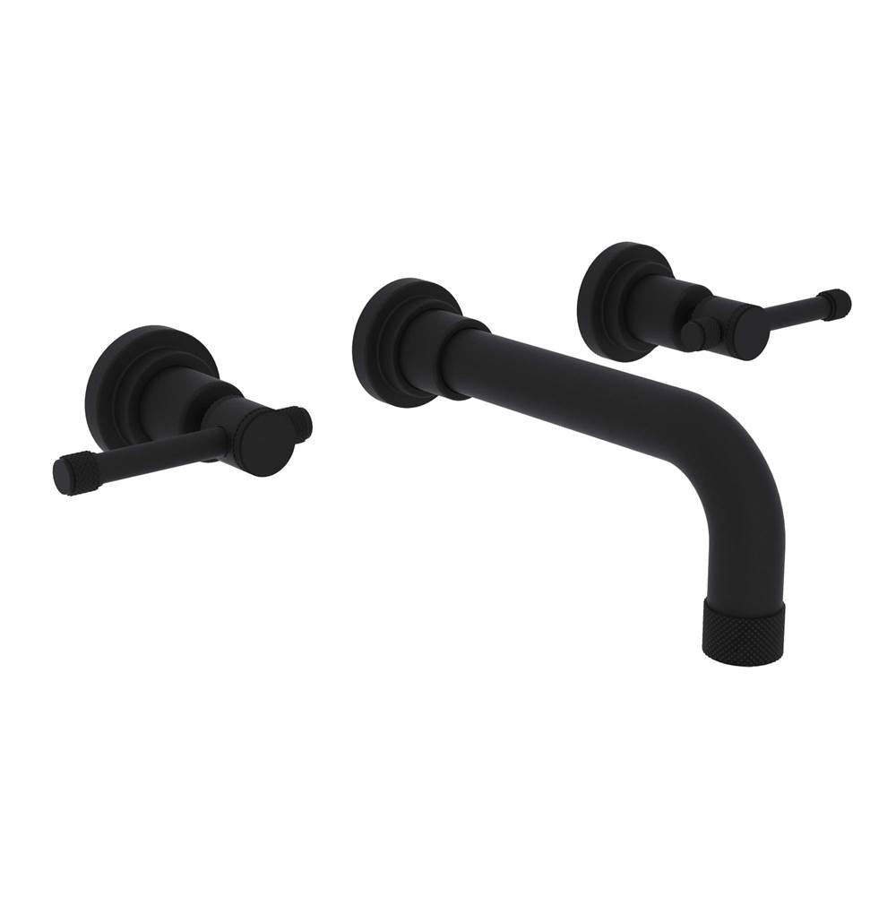 ROHL A3307ILMBTO-2 Campo Wall Mount Lavatory Faucet In Matte Black