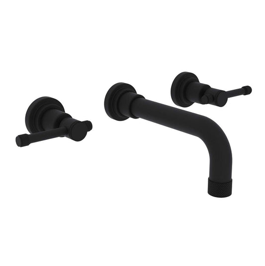ROHL A3307ILMBTO-2 Campo Wall Mount Lavatory Faucet In Matte Black