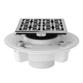 ROHL SDPVC2/3-3142APC PVC 2" X 3" Drain Kit With 3142 Weave Decorative Cover In Polished Chrome