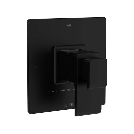 ROHL TMN23W1LMMB 1/2" Therm & Pressure Balance Trim with 3 Functions (Shared) In Matte Black