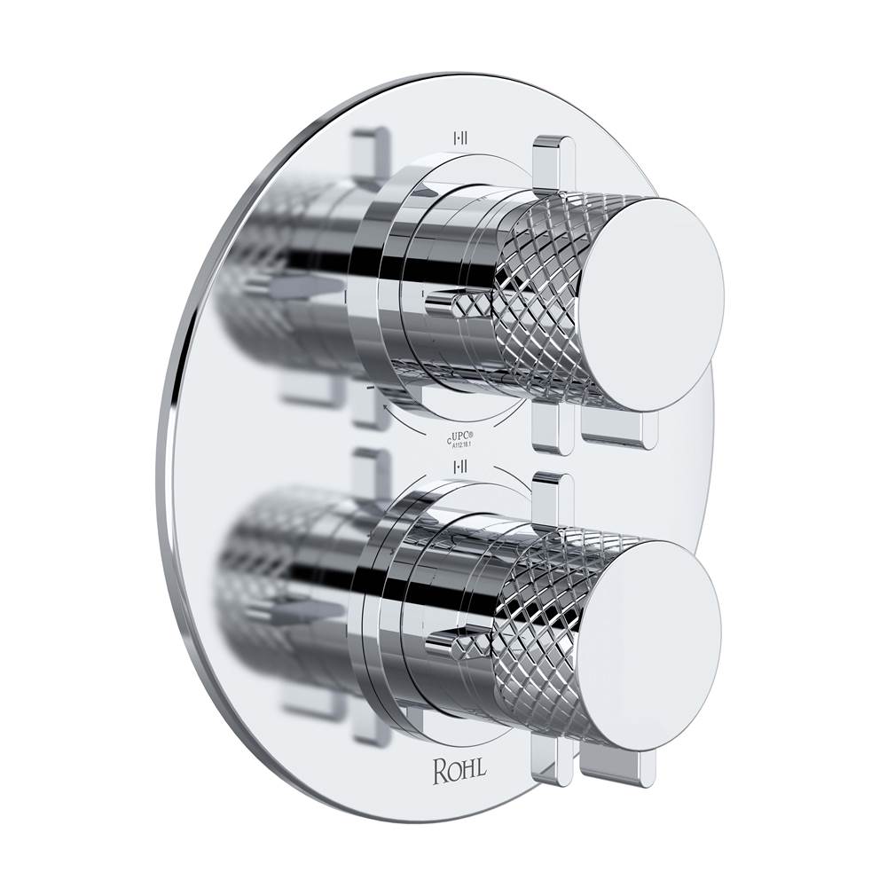 ROHL TTE46W1LMAPC Tenerife 3/4" Therm & Pressure Balance Trim with 6 Functions (Shared) In Polished Chrome