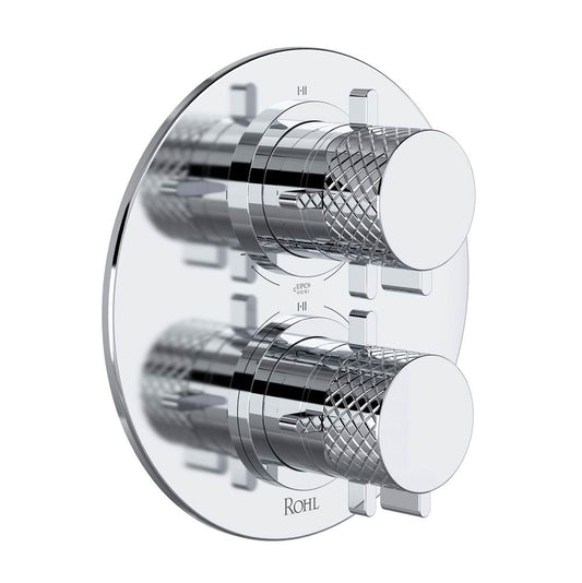 ROHL TTE46W1LMAPC Tenerife 3/4" Therm & Pressure Balance Trim with 6 Functions (Shared) In Polished Chrome