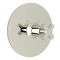 ROHL A4214XMPN Lombardia 3/4" Thermostatic Trim Without Volume Control In Polished Nickel