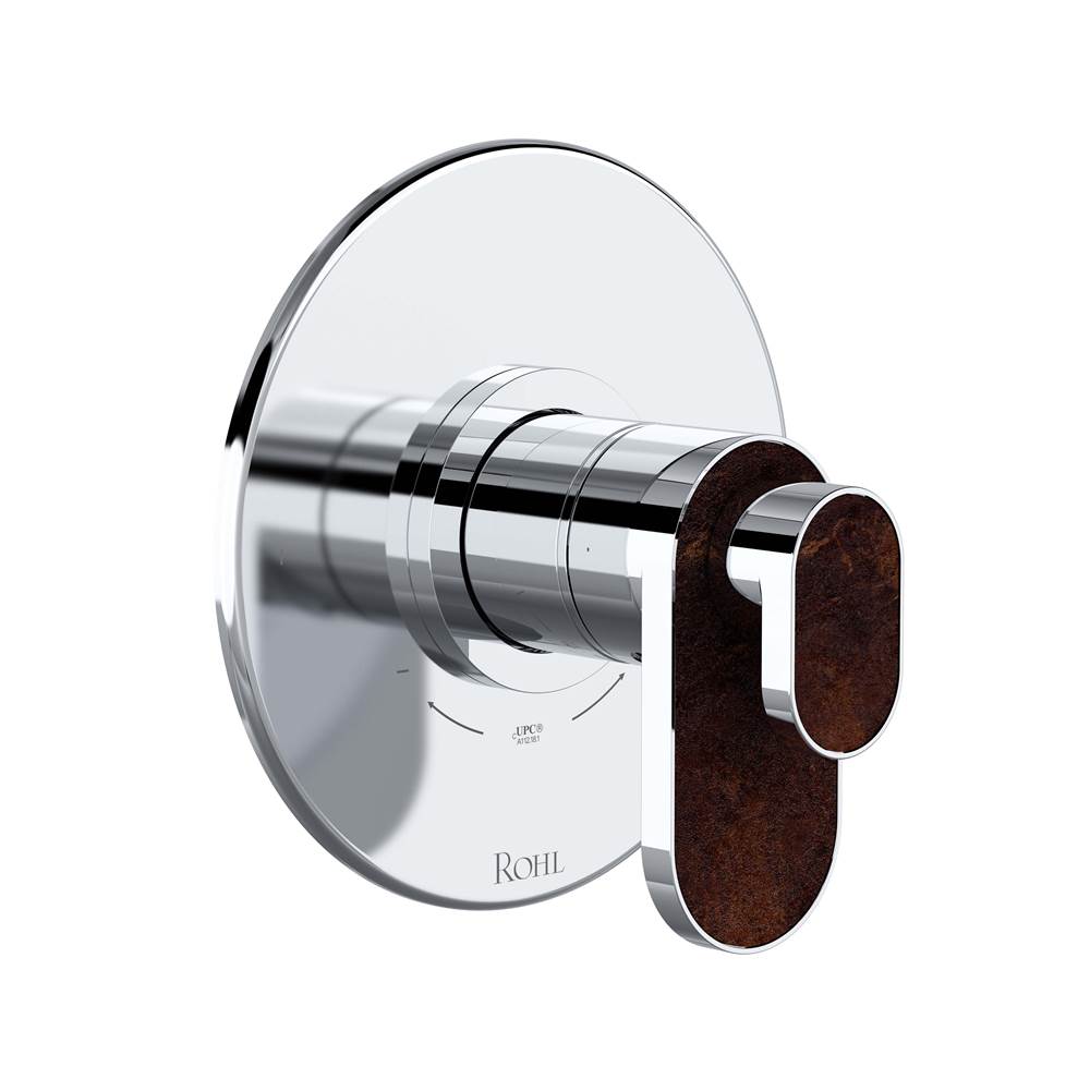 ROHL TMI44W1SDAPC Miscelo 1/2" Therm & Pressure Balance Trim with 2 Functions (No Share) In Polished Chrome