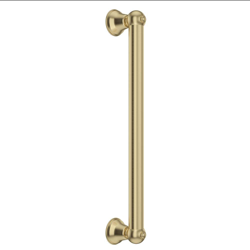 ROHL 1252SUB 18" Grab Bar In Satin Unlacquered Brass