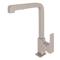 ROHL CU57L-STN-2 Quartile Pull-Out Kitchen Faucet In Satin Nickel