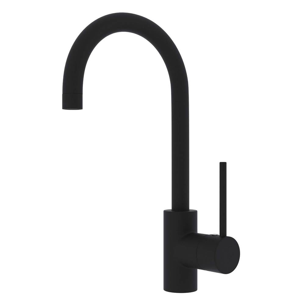 ROHL LS53L-MB-2 Pirellone Bar/Food Prep Kitchen Faucet In Matte Black