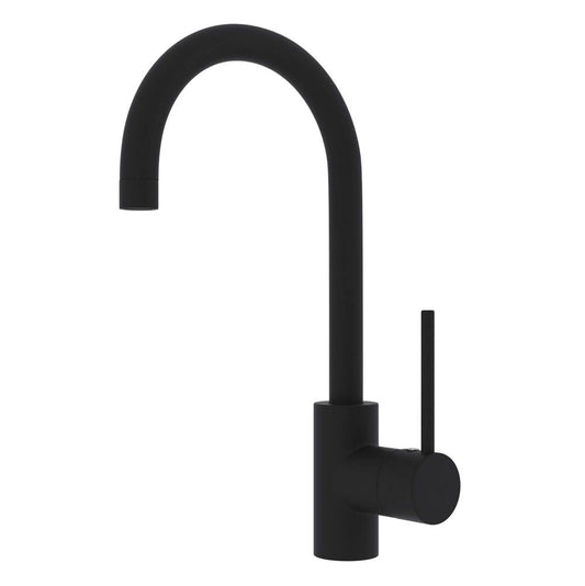 ROHL LS53L-MB-2 Pirellone Bar/Food Prep Kitchen Faucet In Matte Black