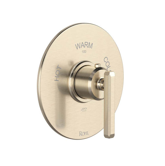 ROHL TAP13W1LMSTN Apothecary 3/4" Thermostatic Trim Without Volume Control In Satin Nickel
