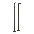 ROHL ZA386-TCB Floor Pillar Unions In Tuscan Brass