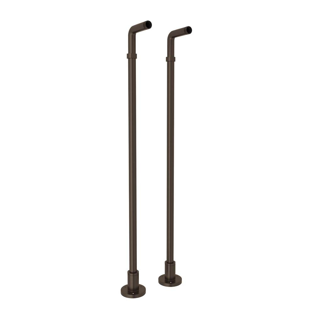ROHL ZA386-TCB Floor Pillar Unions In Tuscan Brass