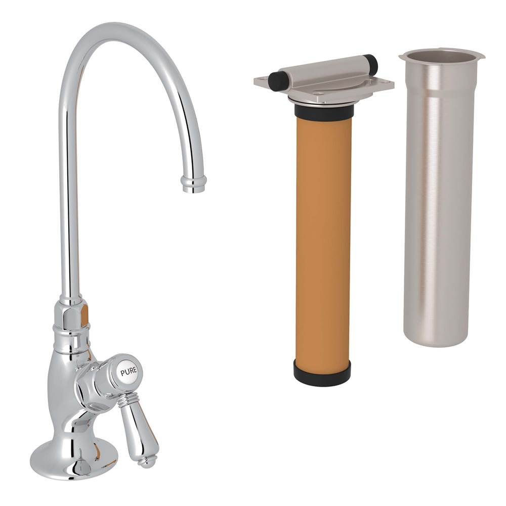 ROHL AKIT1635LMAPC-2 San Julio Filter Kitchen Faucet Kit In Polished Chrome