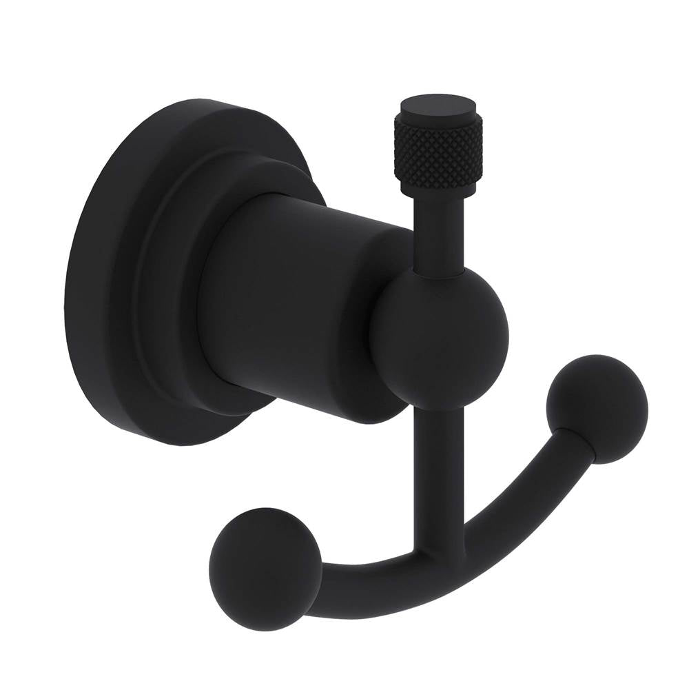 ROHL A1481IWMB Campo Double Robe Hook In Matte Black