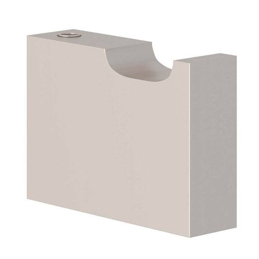 ROHL QU710-STN Quartile Robe/Towel Hook In Satin Nickel
