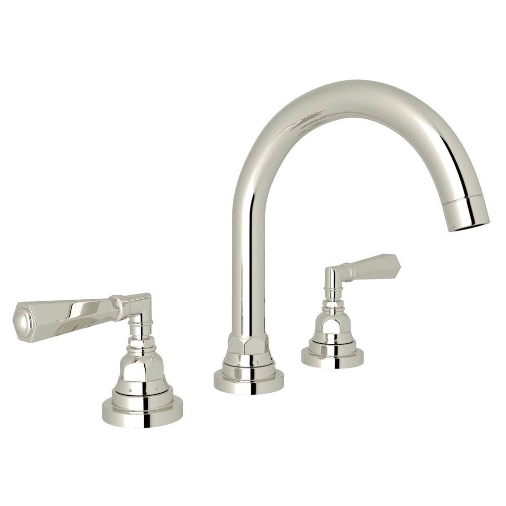 ROHL A2328LMPN-2 San Giovanni Widespread Lavatory Faucet In Polished Nickel