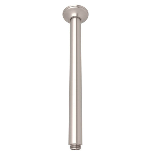 ROHL 1505/12STN 13" Ceiling Mount Shower Arm In Satin Nickel