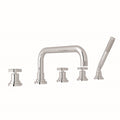 ROHL A3314IWAPC Campo 5-Hole Deck Mount Tub Filler In Polished Chrome
