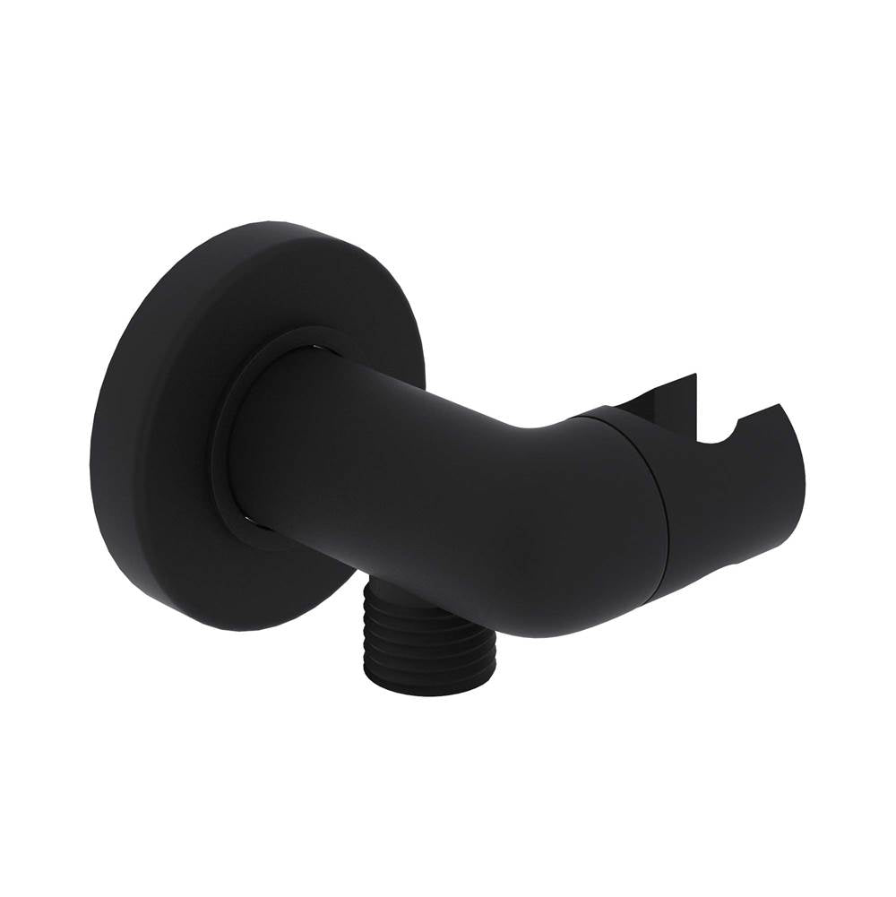 ROHL CD8000MB Handshower Outlet With Holder In Matte Black