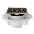 ROHL SDPVC2/3-3146TCB PVC 2" X 3" Drain Kit With 3146 Petal Decorative Cover In Tuscan Brass