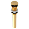 ROHL 5445IB Push Drain Without Overflow In Italian Brass