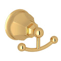 ROHL A6881IB Palladian Double Robe Hook In Italian Brass
