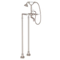 ROHL AKIT1401NLPSTN Floor Mount Tub Filler In Satin Nickel