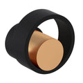 ROHL EC18W2IWMBG Eclissi Trim For Volume Control And Diverter In Matte Black/Satin Gold