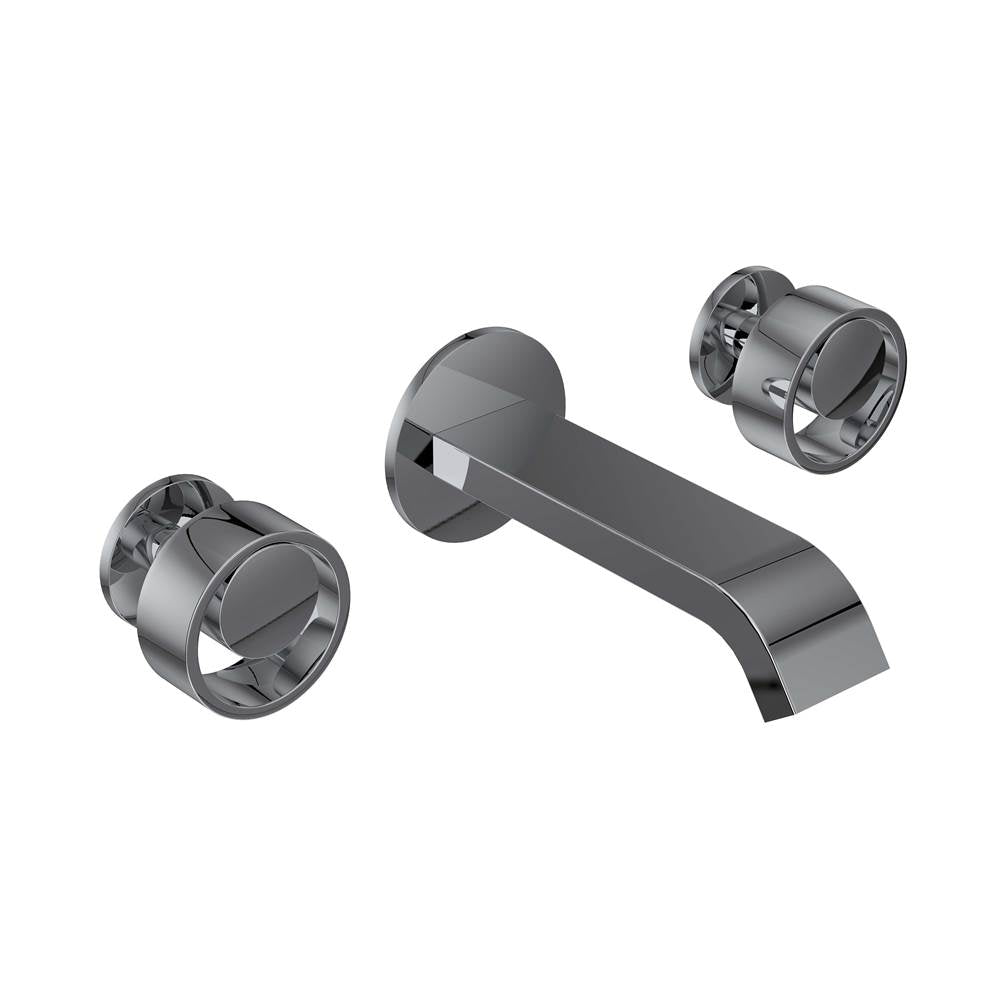 ROHL EC09W3IWAPC Eclissi Wall Mount Lavatory Faucet With U-Spout In Polished Chrome