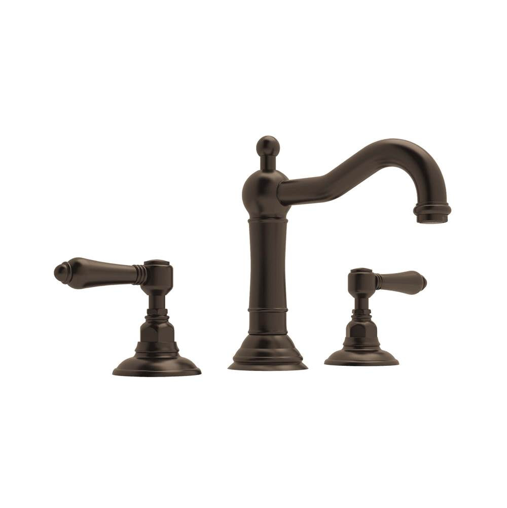 ROHL A1409LMTCB-2 Acqui Widespread Lavatory Faucet In Tuscan Brass