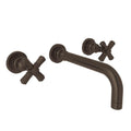 ROHL A2307XMTCBTO-2 San Giovanni Wall Mount Lavatory Faucet In Tuscan Brass