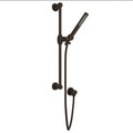 ROHL AKIT8073XMTCB Handshower Set With 21" Slide Bar and Single Function Handshower In Tuscan Brass