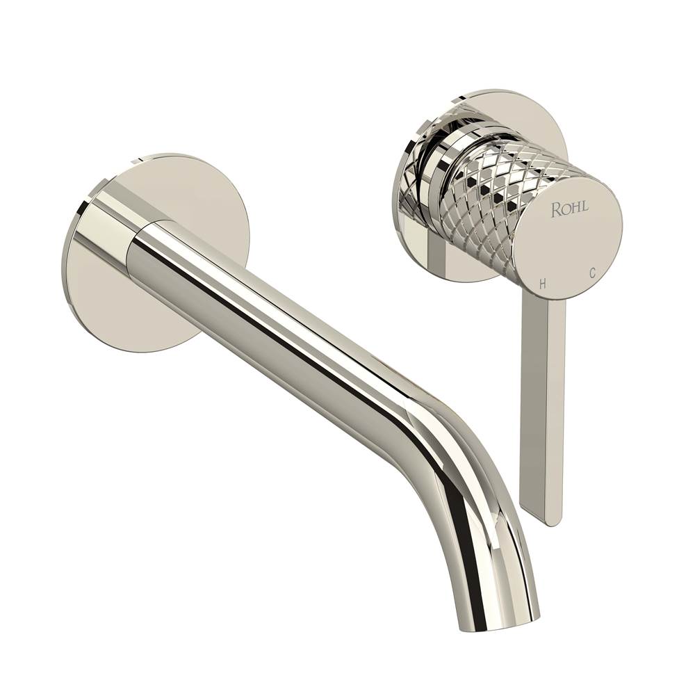 ROHL TTE01W2LMPN Tenerife Wall Mount Single Handle Lavatory Faucet Trim In Polished Nickel