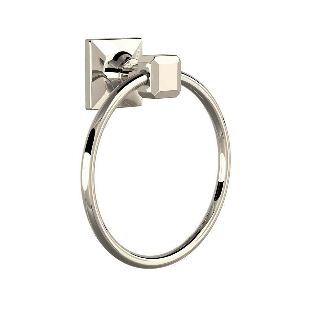 ROHL AP25WTRPN Apothecary Towel Ring In Polished Nickel