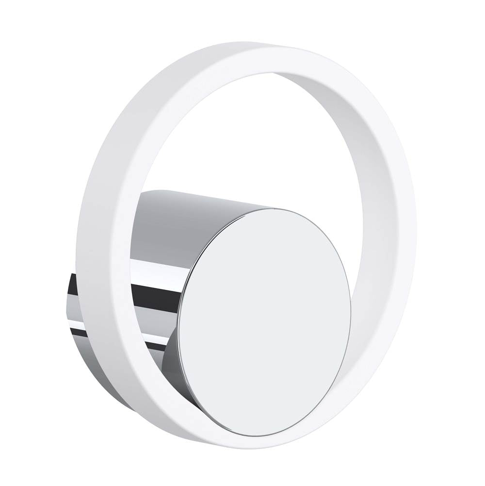 ROHL EC81IWPCW Eclissi Kitchen Faucet Handle In Polished Chrome/Matte White