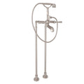 ROHL AKIT1901NLMSTN Palladian Floor Mount Tub Filler In Satin Nickel