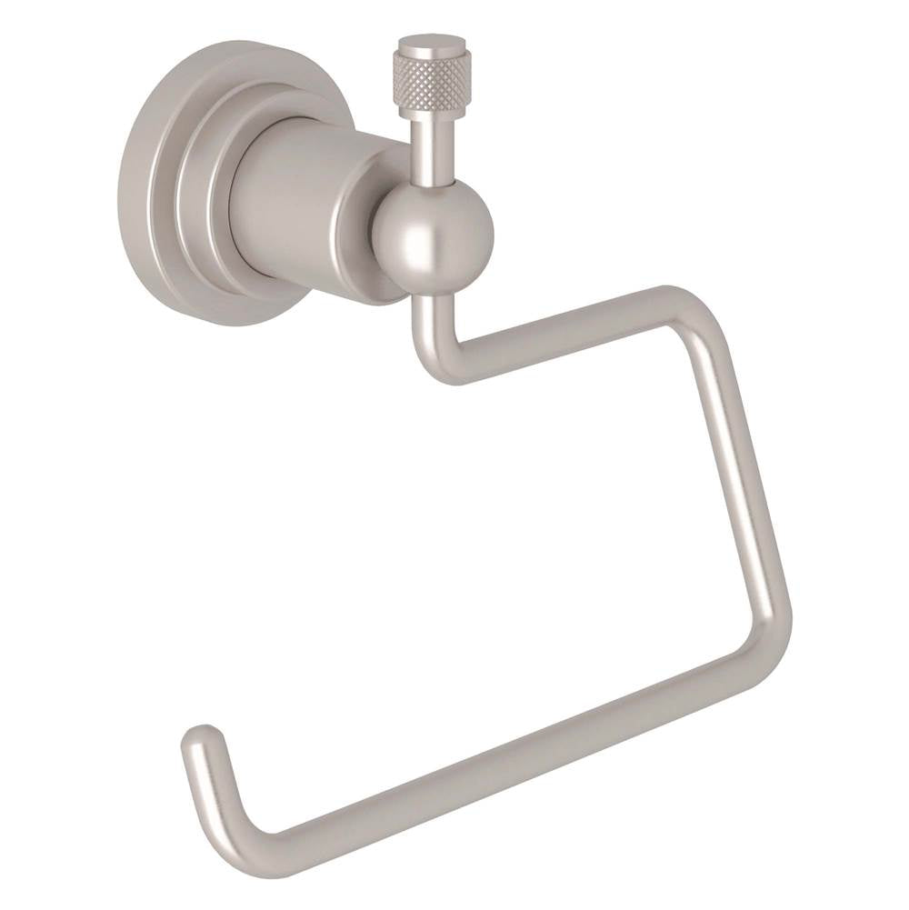ROHL A1492IWSTN Campo Toilet Paper Holder In Satin Nickel