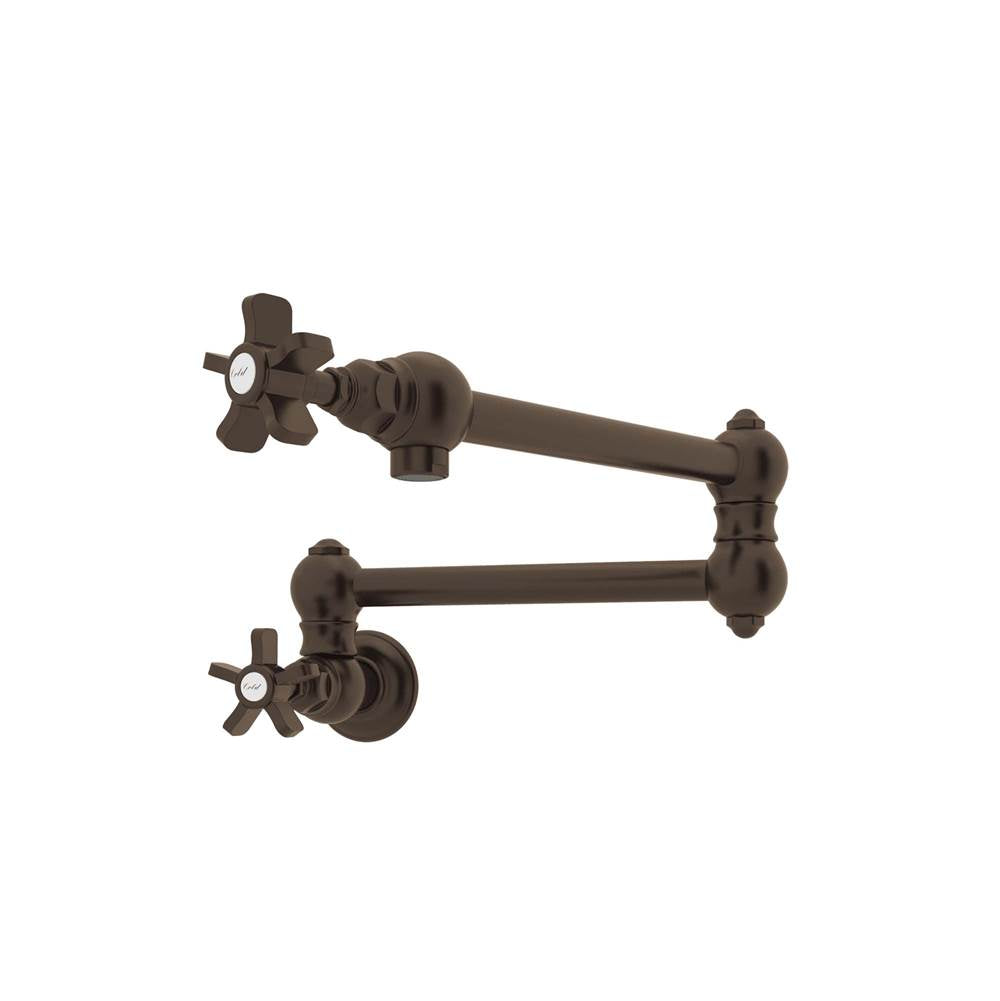 ROHL A1451XTCB-2 Pot Filler In Tuscan Brass