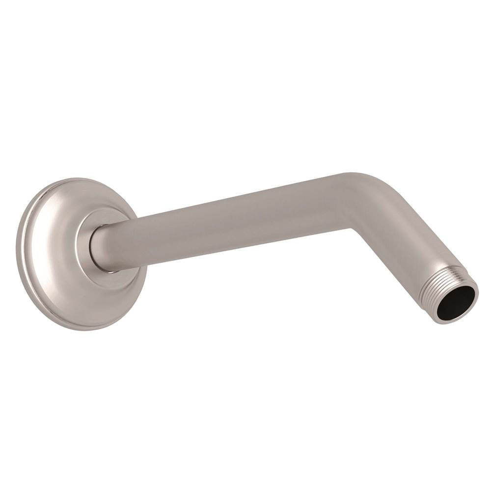 ROHL 1440/8STN 9" Reach Wall Mount Shower Arm In Satin Nickel