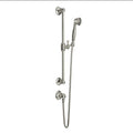 ROHL 1330PN Handshower Set With 24" Slide Bar and Single Function Handshower In Polished Nickel
