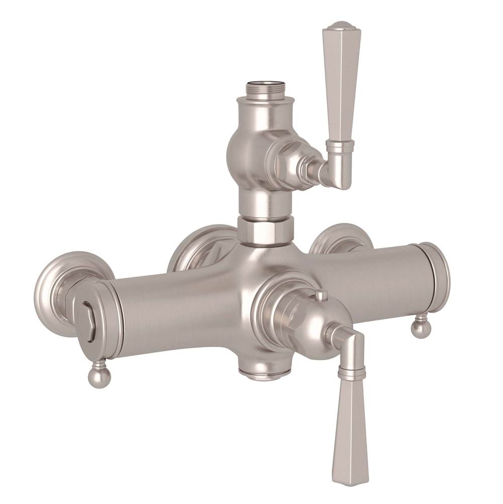 ROHL A4817LMSTN Palladian Exposed Therm Valve With Volume and Temperature Control In Satin Nickel