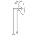 ROHL AKIT1401NLPAPC Floor Mount Tub Filler In Polished Chrome