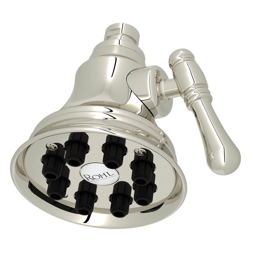 ROHL WI0123PN 4" Multi-Function Showerhead In Polished Nickel